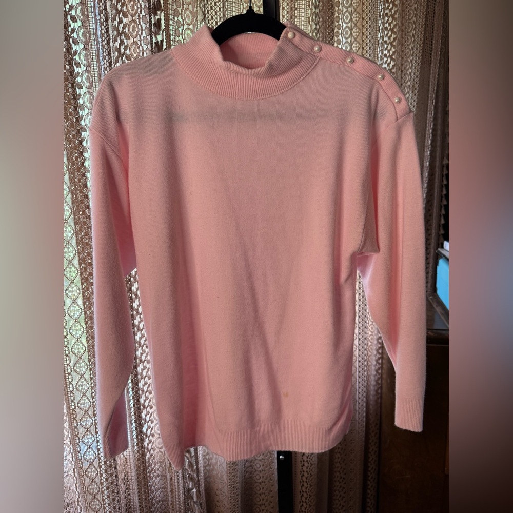 VTG Village Green Pearl Button Sweater